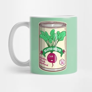 Tin of beetroot Mug